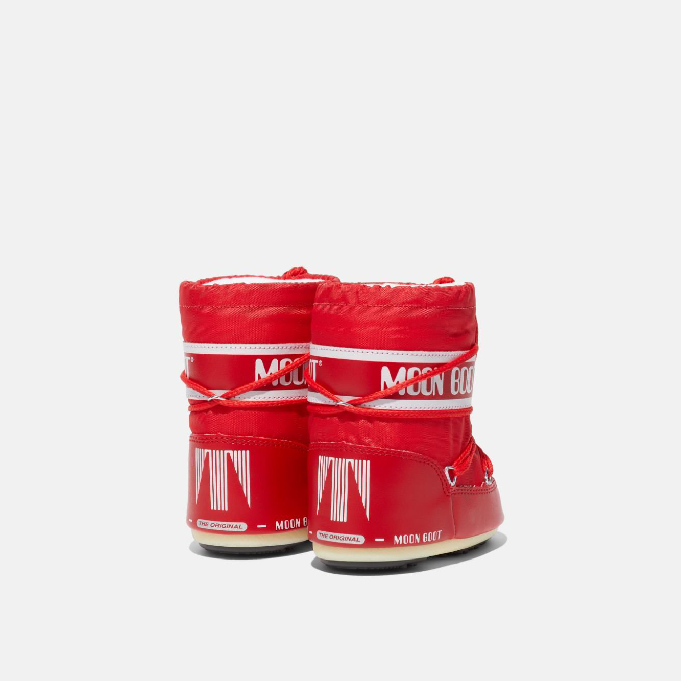 Moon Boot® Icon Mini Vinterstøvler Barn Rød NO-657831
